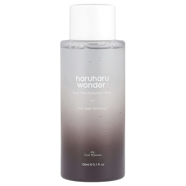 Haruharu Wonder Black Rice Hyaluronic Toner 150ml — product packaging