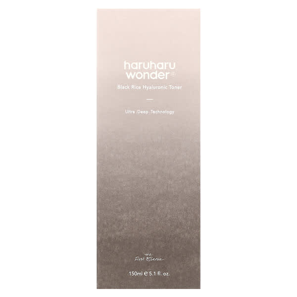 Haruharu Wonder Black Rice Hyaluronic Toner 150ml — gallery image 2