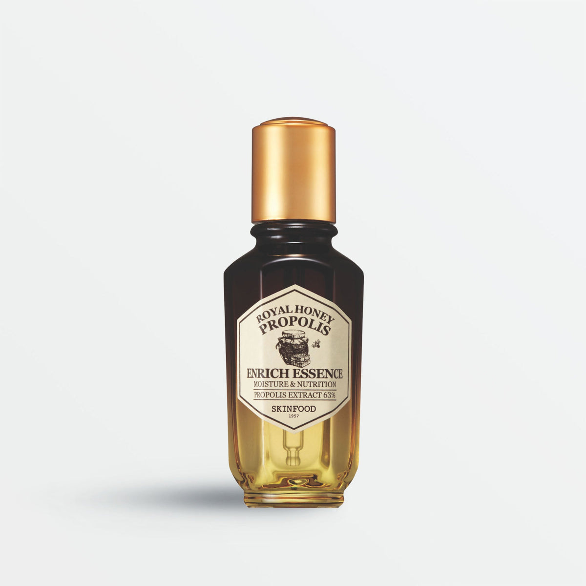 Skinfood Royal Honey Propolis Enrich Essence 50ml — Propolis & Honey Essence — product packaging