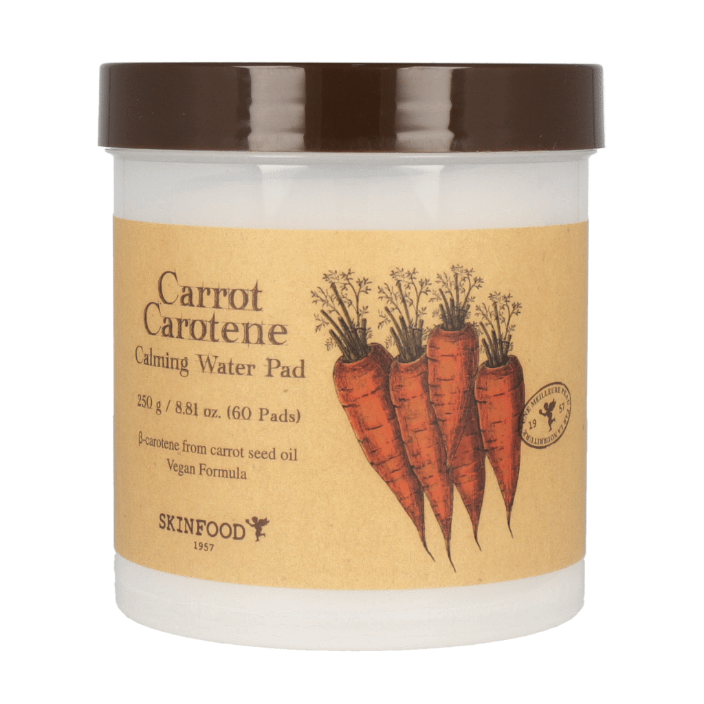 Skinfood Carrot Carotene Calming Water Pad 60 Pads — Carrot Toner Pads — gallery image 2