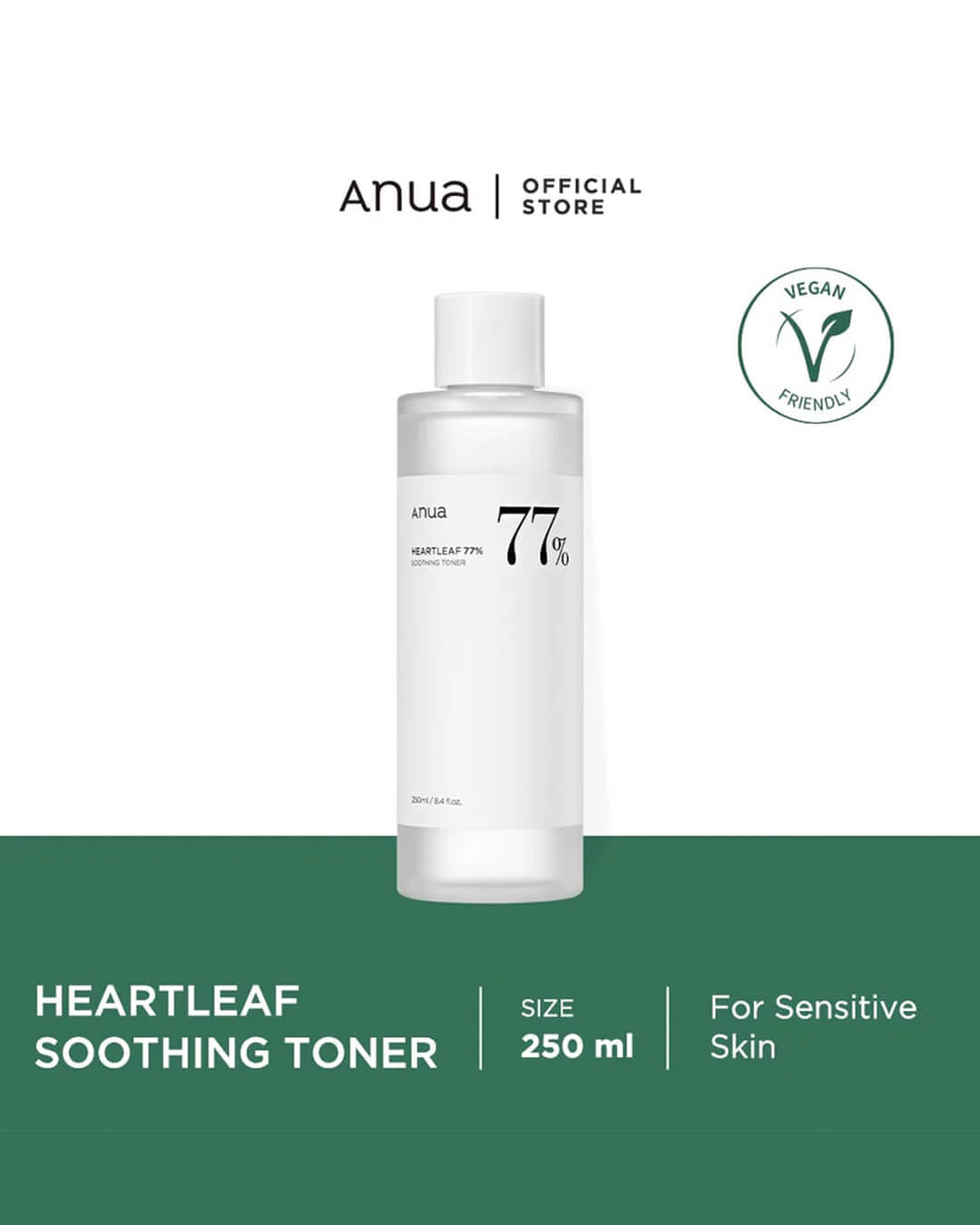 Anua Heartleaf 77% Soothing Toner 250ml — gallery image 4
