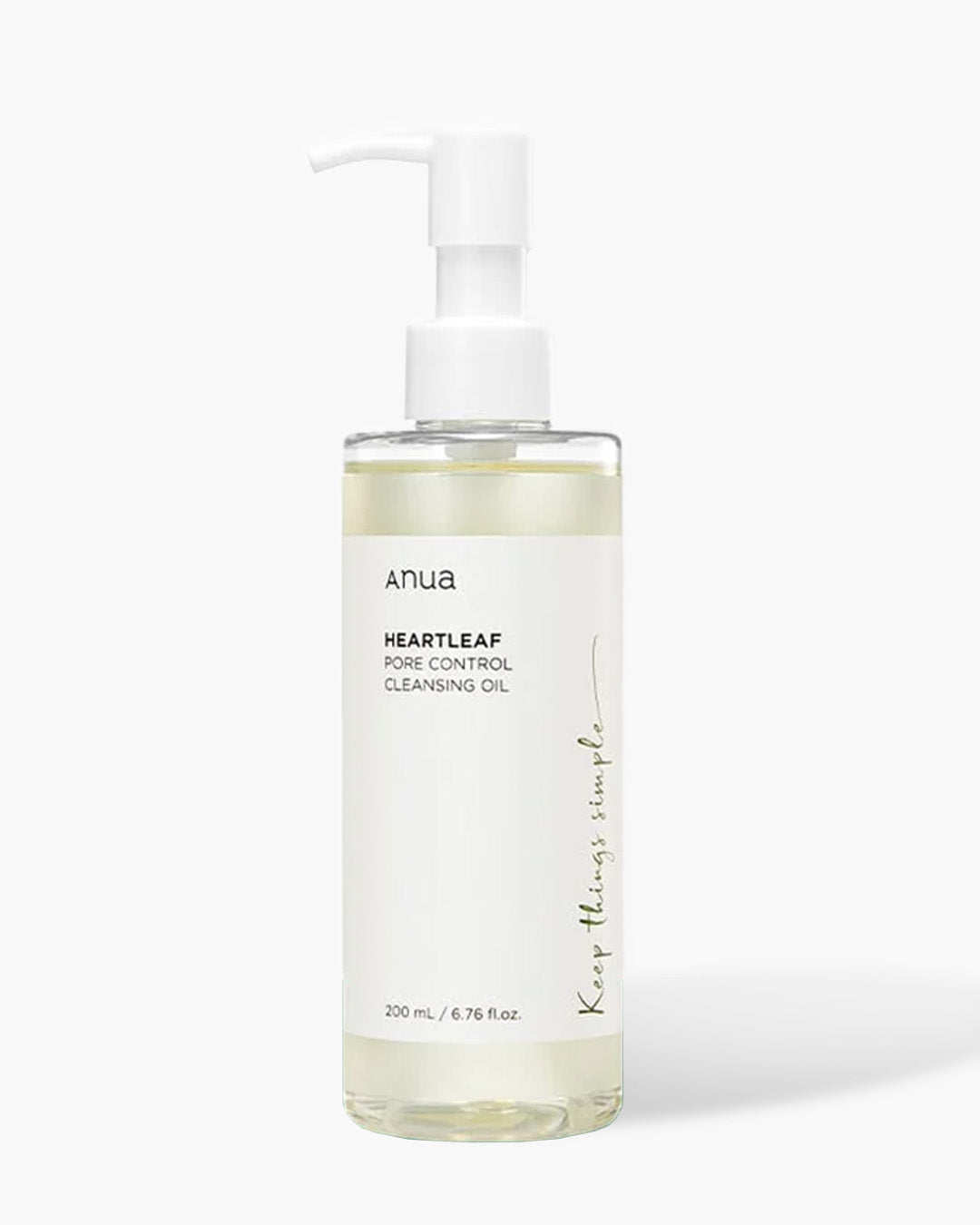 Anua Heartleaf Pore Control Cleansing Oil 200ml — product packaging