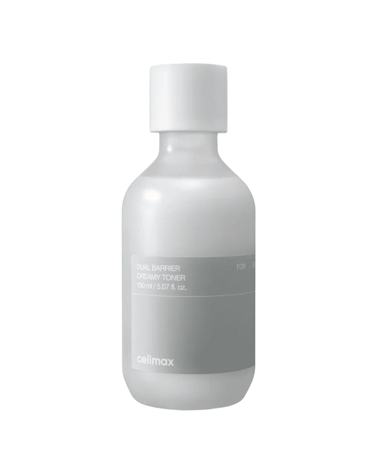 CELIMAX Dual Barrier Creamy Toner 150ml — Ceramide Milky Toner — product packaging