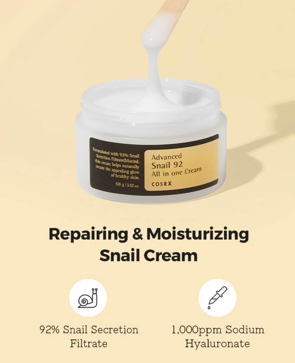 COSRX Advanced Snail 92 All in One Cream 100g — gallery image 2