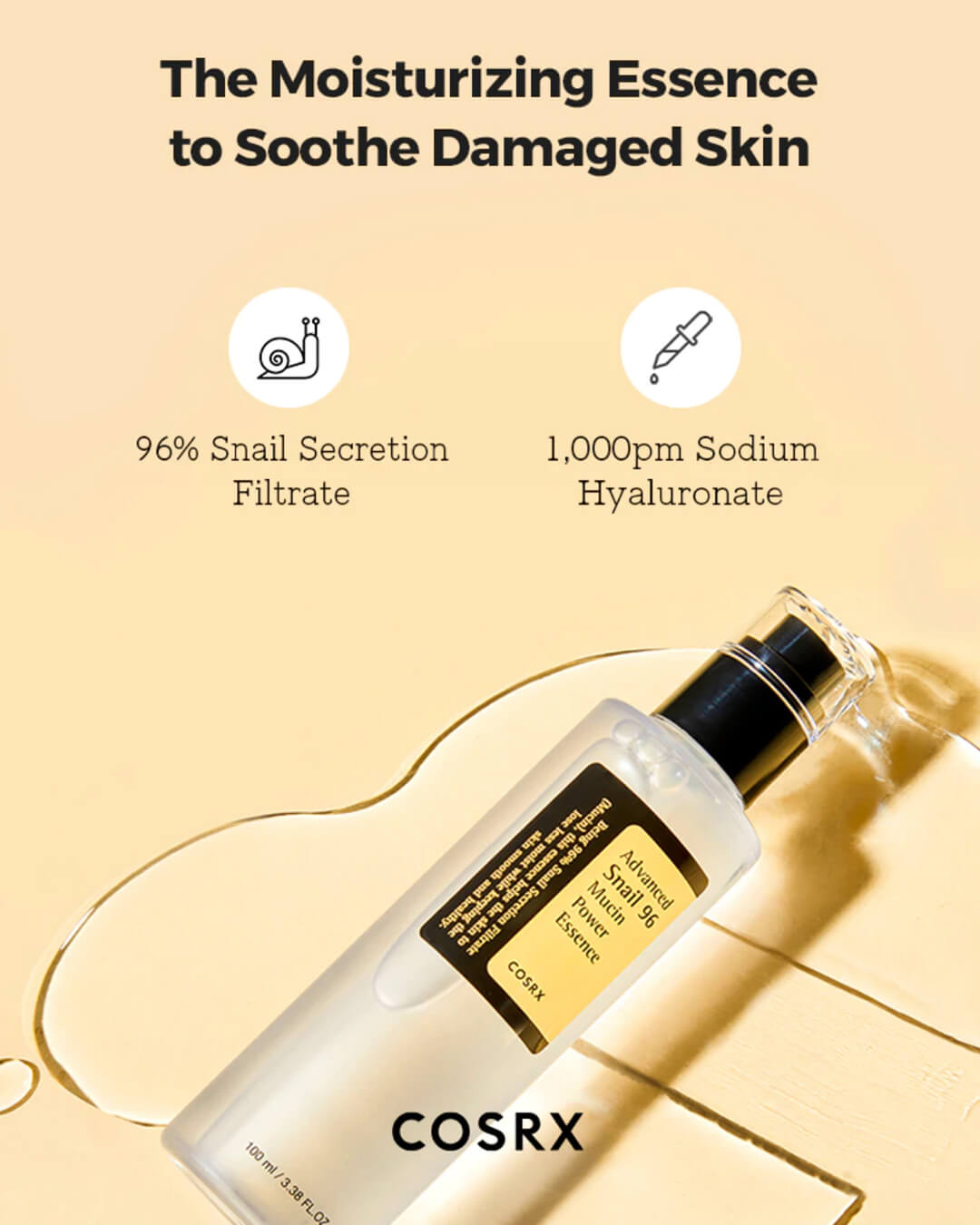 COSRX Advanced Snail 96 Mucin Power Essence 100ml — gallery image 3