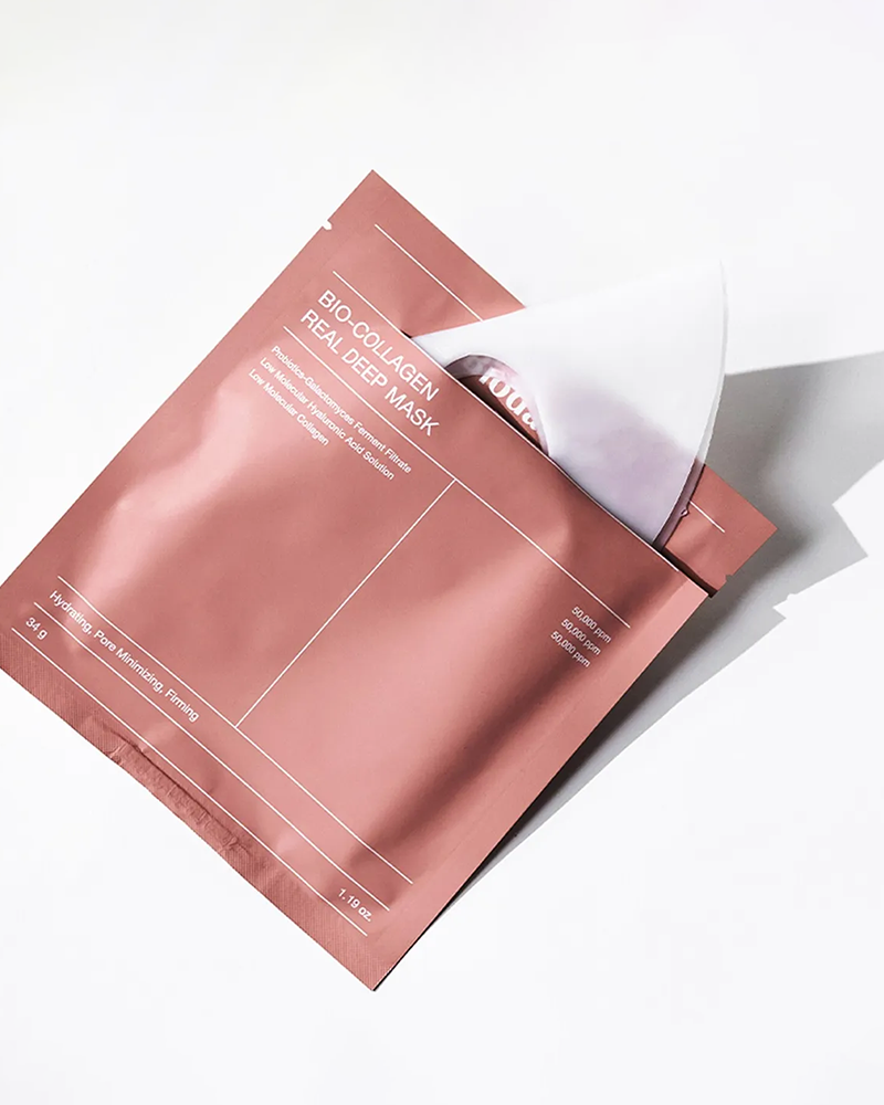 Biodance Bio-Collagen Real Deep Mask (34g × 4 Sheets) — product packaging