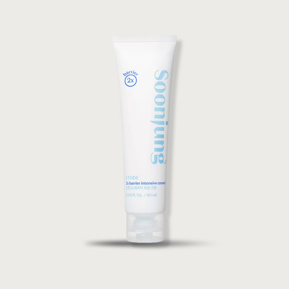 ETUDE Soon Jung 2x Barrier Intensive Cream 60ml — Panthenol Barrier Cream — product packaging